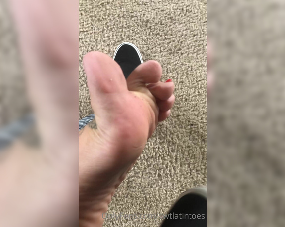 Swtlatintoes aka swtlatintoes - 10-23-2021 OnlyFans Video - Who likes vans with no socks They def leave the feet extra special