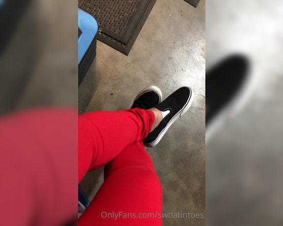 Swtlatintoes aka swtlatintoes - 10-17-2021 OnlyFans Video - Just a short lil teaser, kinda wish I had taken them off dont cha