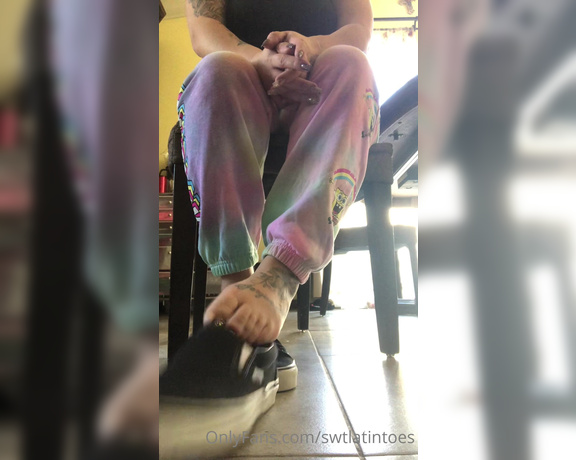 Swtlatintoes aka swtlatintoes - 01-10-2022 OnlyFans Video - My vans def made them Nice and stinky