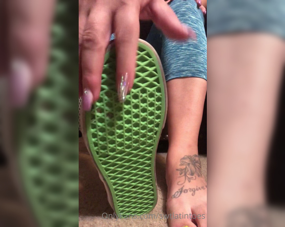 Swtlatintoes aka swtlatintoes - 02-17-2022 OnlyFans Video - Have to watch the video , man did those vans make a mess on my feet