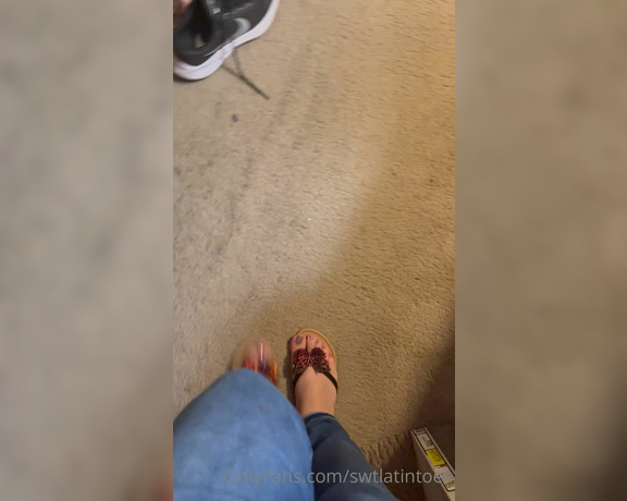 Swtlatintoes aka swtlatintoes - 05-23-2022 OnlyFans Video - I love how sparkly these are