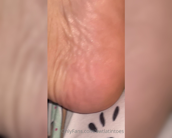 Swtlatintoes aka swtlatintoes - 05-19-2022 OnlyFans Video - So sweaty