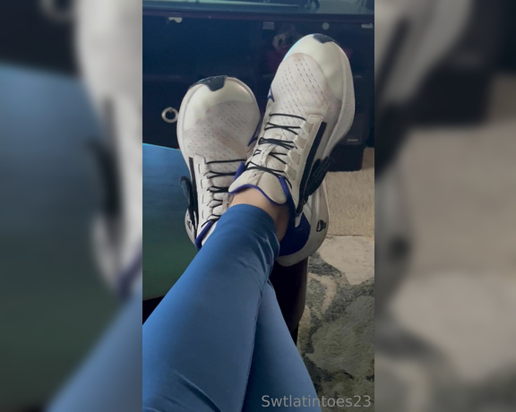 Swtlatintoes aka swtlatintoes - 01-18-2023 OnlyFans Video - This sock removal had me cracking up , I swear I wash my feet