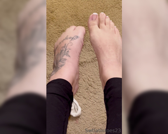 Swtlatintoes aka swtlatintoes - 03-17-2023 OnlyFans Video - I think I need to start doing a Friday dump lol I have another set I