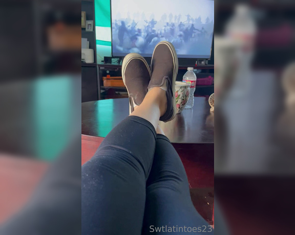 Swtlatintoes aka swtlatintoes - 06-25-2023 OnlyFans Video - Straight out of vans