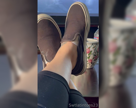 Swtlatintoes aka swtlatintoes - 06-25-2023 OnlyFans Video - Straight out of vans