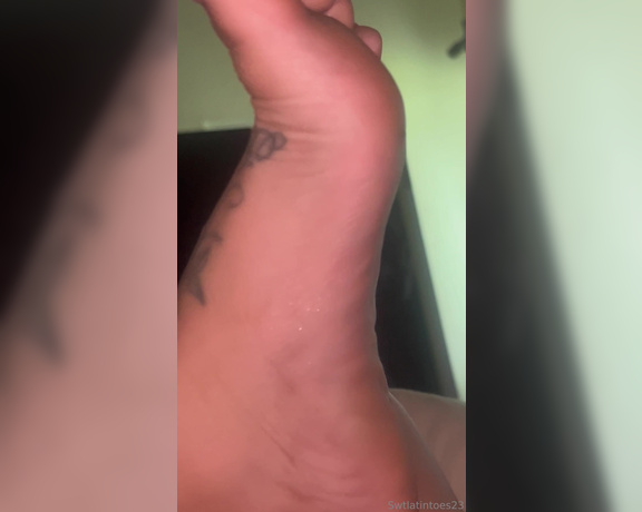 Swtlatintoes aka swtlatintoes - 07-08-2024 OnlyFans Video - Summer means extra hot feet  I feel like today was the first day I felt