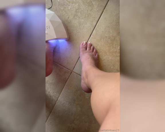 Swtlatintoes aka swtlatintoes - 10-11-2024 OnlyFans Video - New color coming