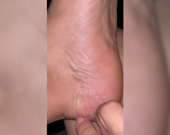 Swtlatintoes aka swtlatintoes - 09-05-2024 OnlyFans Video - Love when you can see the sweat , my feel twinkle