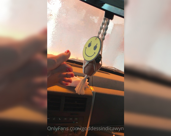 Goddess Indica Wynter aka goddessindicawynter - 10-09-2022 OnlyFans Video - Suck my toes in the car wash Ive been busy having fun with alpha