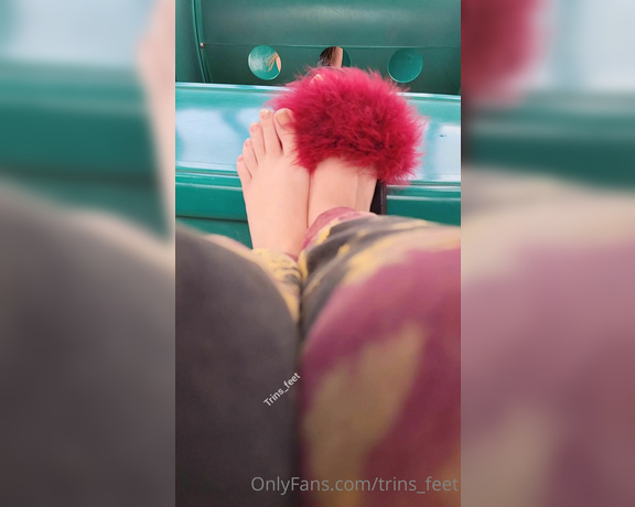 Mistress Trina aka trins_feet - 05-26-2021 OnlyFans Video - Trying not to get caught at the park muted for privacy reasons