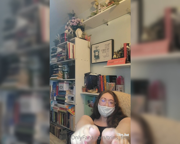 Mistress Trina aka trins_feet - 10-17-2021 OnlyFans Video - POV I go into your office and beg for an A because Im failing your class