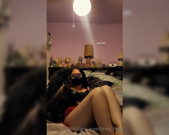 Mistress Trina aka trins_feet - 02-14-2023 OnlyFans Video - All alone, simply beating your dick