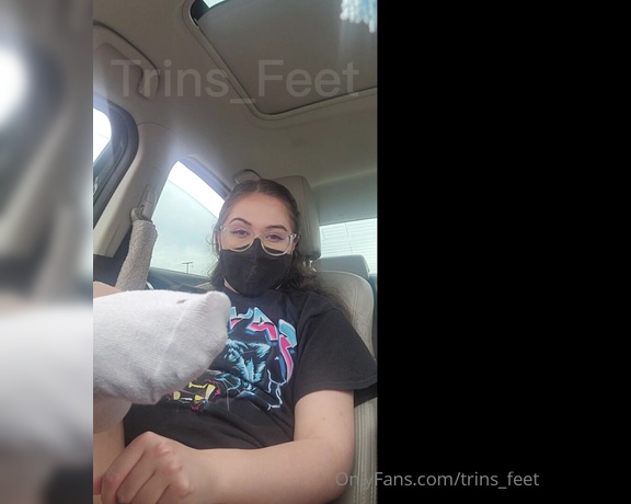 Mistress Trina aka trins_feet - 04-18-2023 OnlyFans Video - I love sitting in my car in parking lots with people wondering around and stripping my