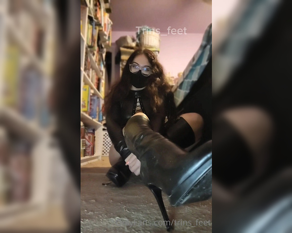 Mistress Trina aka trins_feet - 08-02-2023 OnlyFans Video - I always do love it when I make you lick my shoes