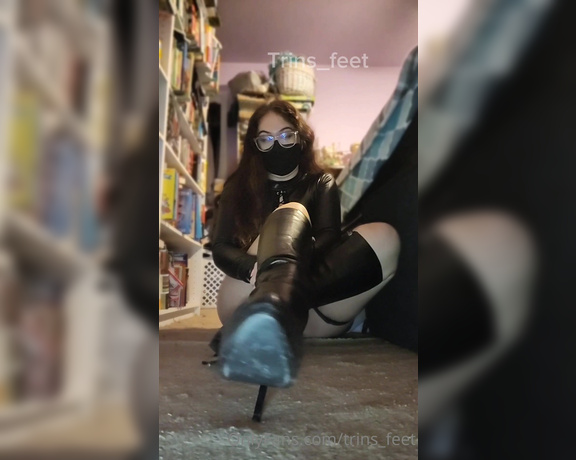 Mistress Trina aka trins_feet - 08-02-2023 OnlyFans Video - I always do love it when I make you lick my shoes