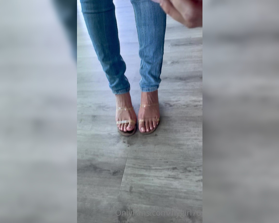 Fly Girl aka flygirl76 - 03-27-2022 OnlyFans Video - Clear heels just hit different on pretty feet