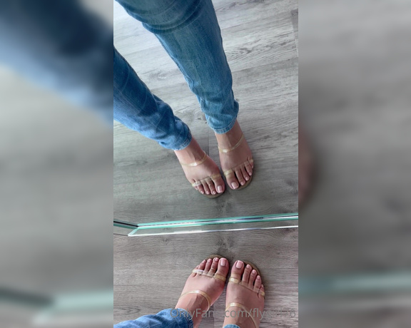 Fly Girl aka flygirl76 - 03-27-2022 OnlyFans Video - Clear heels just hit different on pretty feet