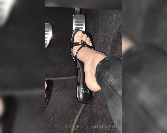 Fly Girl aka flygirl76 - 09-08-2021 OnlyFans Video - Little driving compilation for you pedal pumping lovers_234d