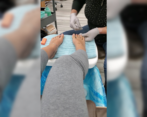 Fly Girl aka flygirl76 - 11-29-2019 OnlyFans Video - Pedicure part 2