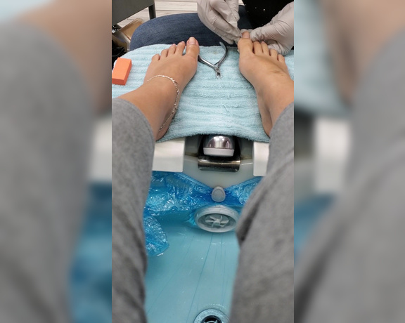 Fly Girl aka flygirl76 - 11-29-2019 OnlyFans Video - Pedicure part 2