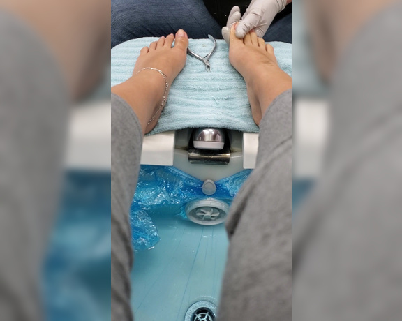 Fly Girl aka flygirl76 - 11-29-2019 OnlyFans Video - Pedicure part 2