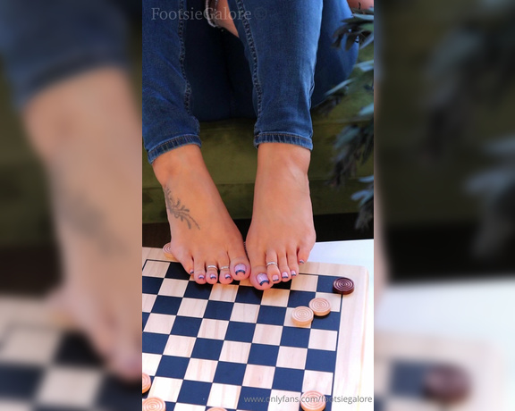 Footsie Galore aka footsiegalore - 04-15-2024 OnlyFans Video - Im grumpy when it looks like you might beat me So Im going to kick and