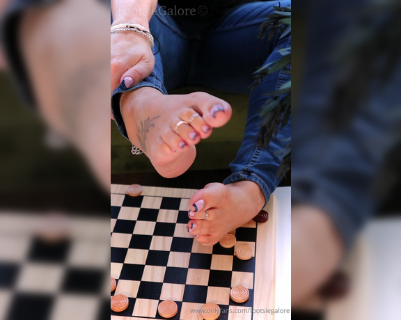 Footsie Galore aka footsiegalore - 04-15-2024 OnlyFans Video - Im grumpy when it looks like you might beat me So Im going to kick and