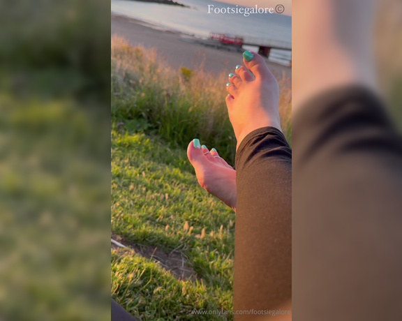 Footsie Galore aka footsiegalore - 08-05-2024 OnlyFans Video - Come on my morning hike to the beach with me, Now I want you to sniff