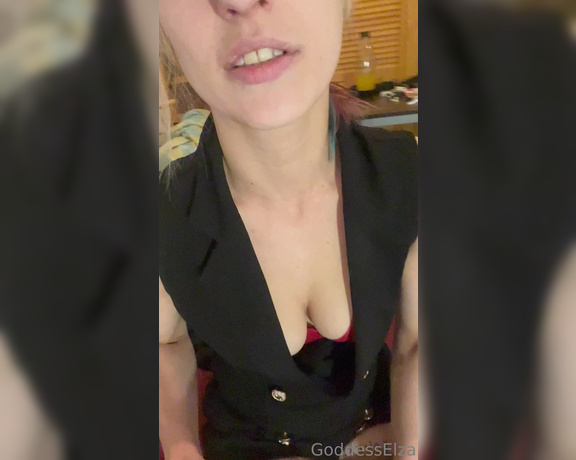 Goddess Elza aka goddesselza - 04-05-2023 OnlyFans Video - Byłeś niegrzecznym pracownikiem