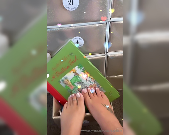 Footsie Galore aka footsiegalore - 12-10-2024 OnlyFans Video - Christmas advent countdown day 10Would you watch me get lost in a good book