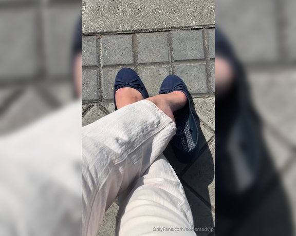 Solesmad aka solesmadvip - 06-12-2024 OnlyFans Video - Another sunny day in Madrid  By far flats in summer are my fav shoes to_3ohq