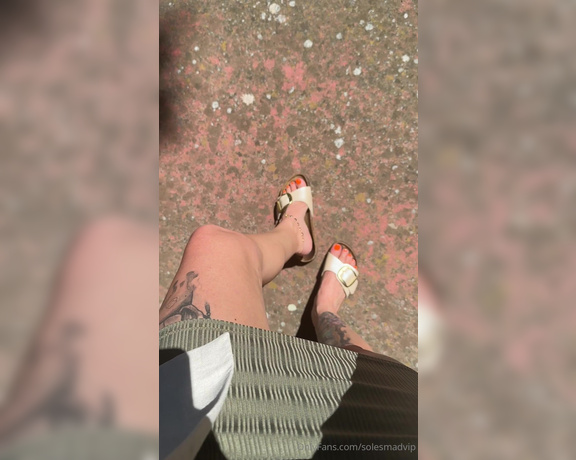 Solesmad aka solesmadvip - 04-16-2024 OnlyFans Video - New pediamp mani for Paris  do you like it thinking in red but finally changed