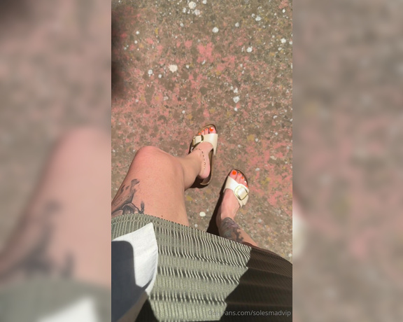 Solesmad aka solesmadvip - 04-16-2024 OnlyFans Video - New pediamp mani for Paris  do you like it thinking in red but finally changed