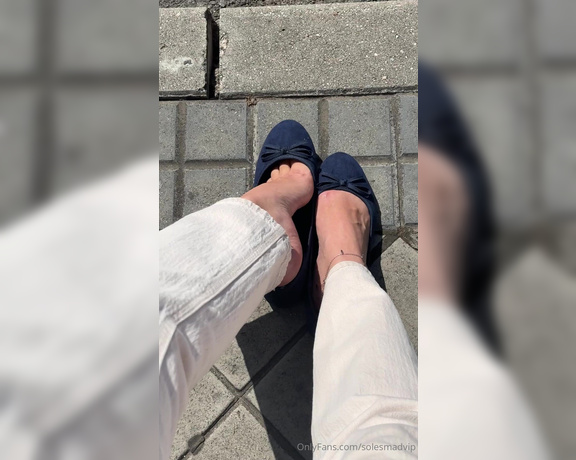 Solesmad aka solesmadvip - 06-12-2024 OnlyFans Video - Another sunny day in Madrid  By far flats in summer are my fav shoes to