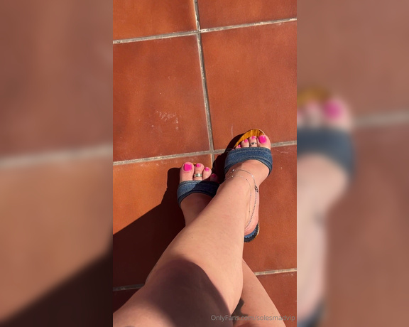 Solesmad aka solesmadvip - 06-14-2024 OnlyFans Video - a little tease for me foot boys Love ya