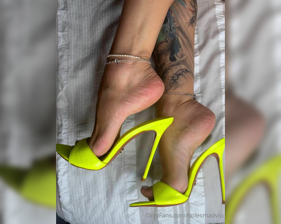 Solesmad aka solesmadvip - 08-31-2024 OnlyFans Video - How about my new Mules would you like new photo set with this pair