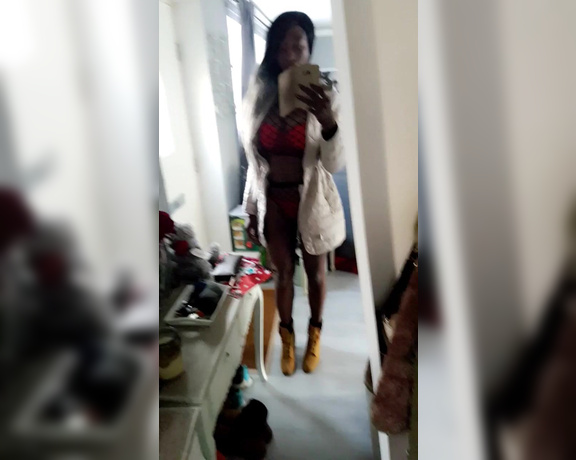 Miss Foxx aka missfoxx - 10-13-2016 OnlyFans Video - VIDEO I just throw on a coat over My fetish gear and wonder what people must