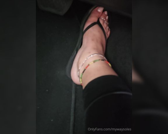 Mywaysoles aka mywaysoles - 02-27-2024 OnlyFans Video - Just a Lil drive time