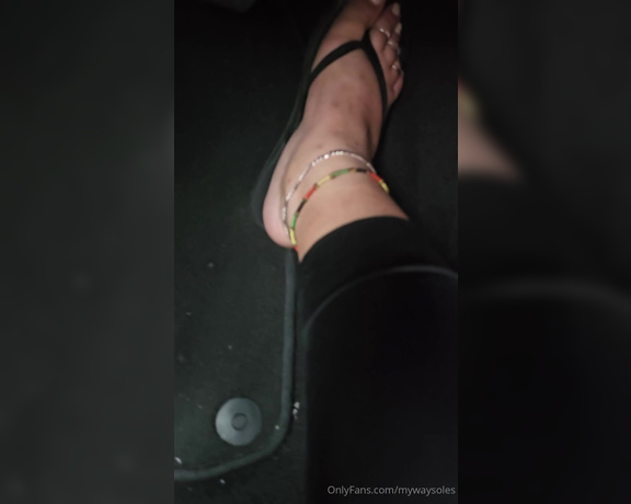 Mywaysoles aka mywaysoles - 02-27-2024 OnlyFans Video - Just a Lil drive time