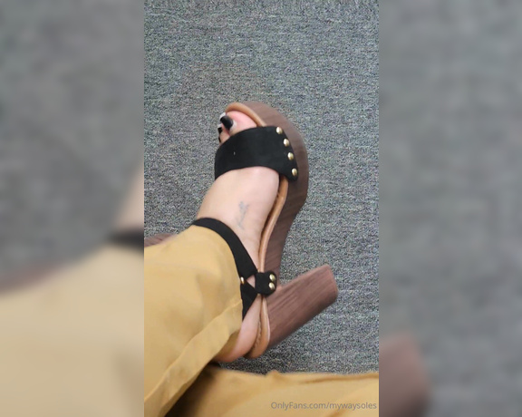 Mywaysoles aka mywaysoles - 11-13-2024 OnlyFans Video - Heel day