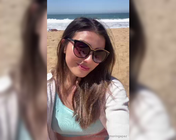 Moringa Paz aka moringapaz - 10-31-2024 OnlyFans Video - Having fun at the beach on my own style