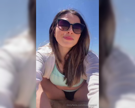 Moringa Paz aka moringapaz - 10-31-2024 OnlyFans Video - Having fun at the beach on my own style