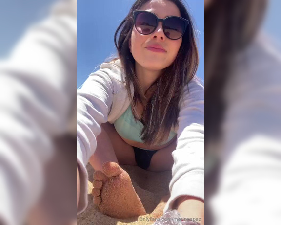 Moringa Paz aka moringapaz - 10-31-2024 OnlyFans Video - Having fun at the beach on my own style