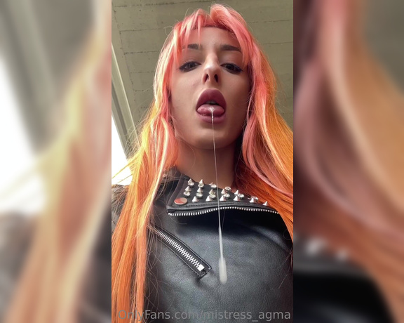 Mistress_Agma aka mistress_agma - 04-09-2023 OnlyFans Video - I want to spit on your ugly face