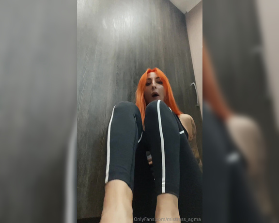 Mistress_Agma aka mistress_agma - 10-16-2023 OnlyFans Video - I want to gag you with socks and smash your face