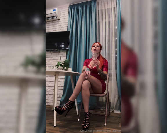 Mistress_Agma aka mistress_agma - 11-17-2024 OnlyFans Video - I will make you a Divine cocktail that you must drink as if it were my