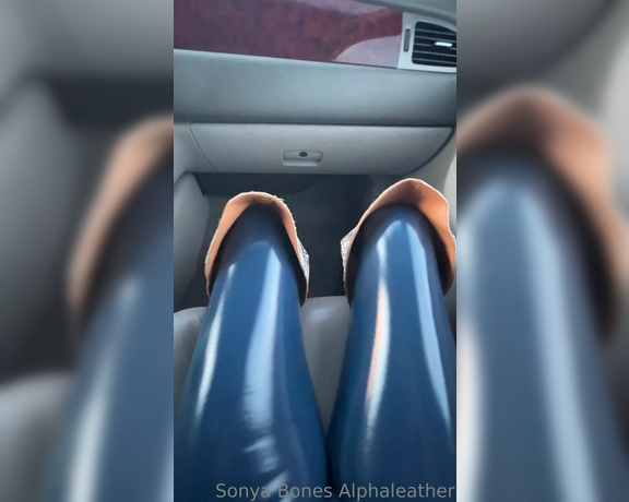 Alpha Leather aka alphaleather - 11-20-2022 OnlyFans Video - Road trip