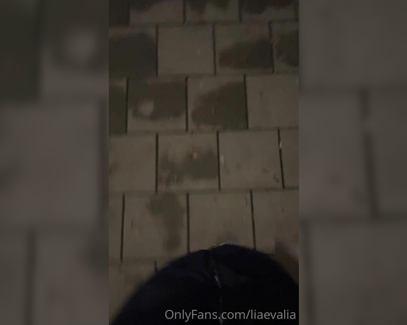 Miss Lia aka liaevalia - 12-08-2022 OnlyFans Video - Evening walks