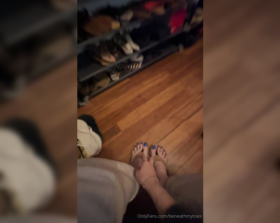 Beneathmytoes aka beneathmytoes - 11-13-2024 OnlyFans Video - Going thru the shoes So many need to go